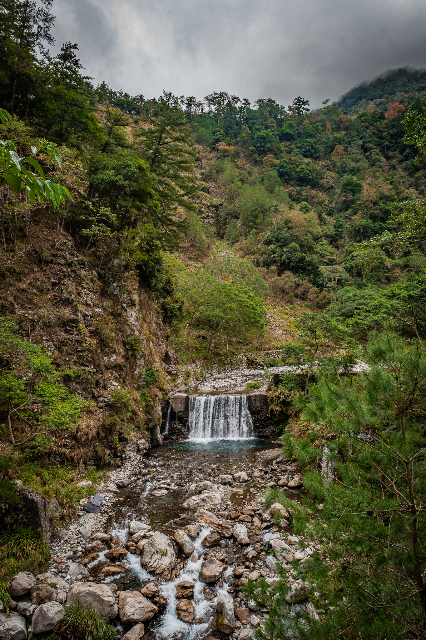 Waterfalls in Taichung - Baxianshan National Forest - Hiking in Taiwan